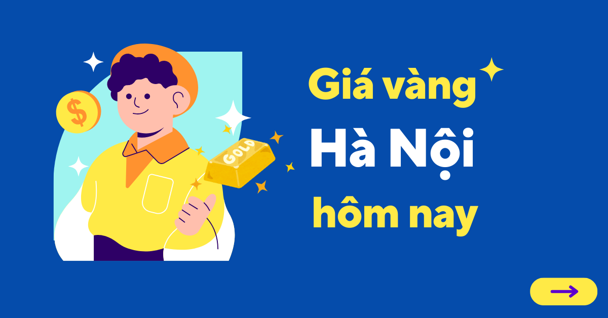 Giá vàng hôm nay tại Hà Nội