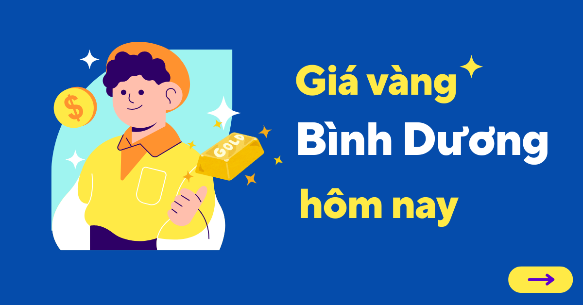 Giá vàng hôm nay tại Bình Dương