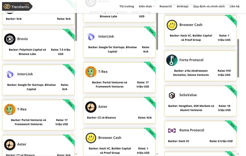Giới thiệu về trang web tiendientu.com